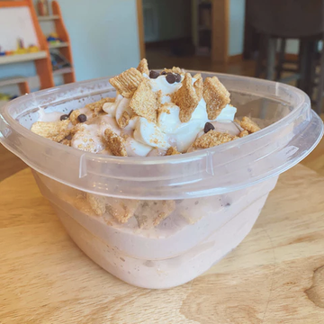 Recipe: Chocolate Protein Ice Cream aka (Buff Fluff!)