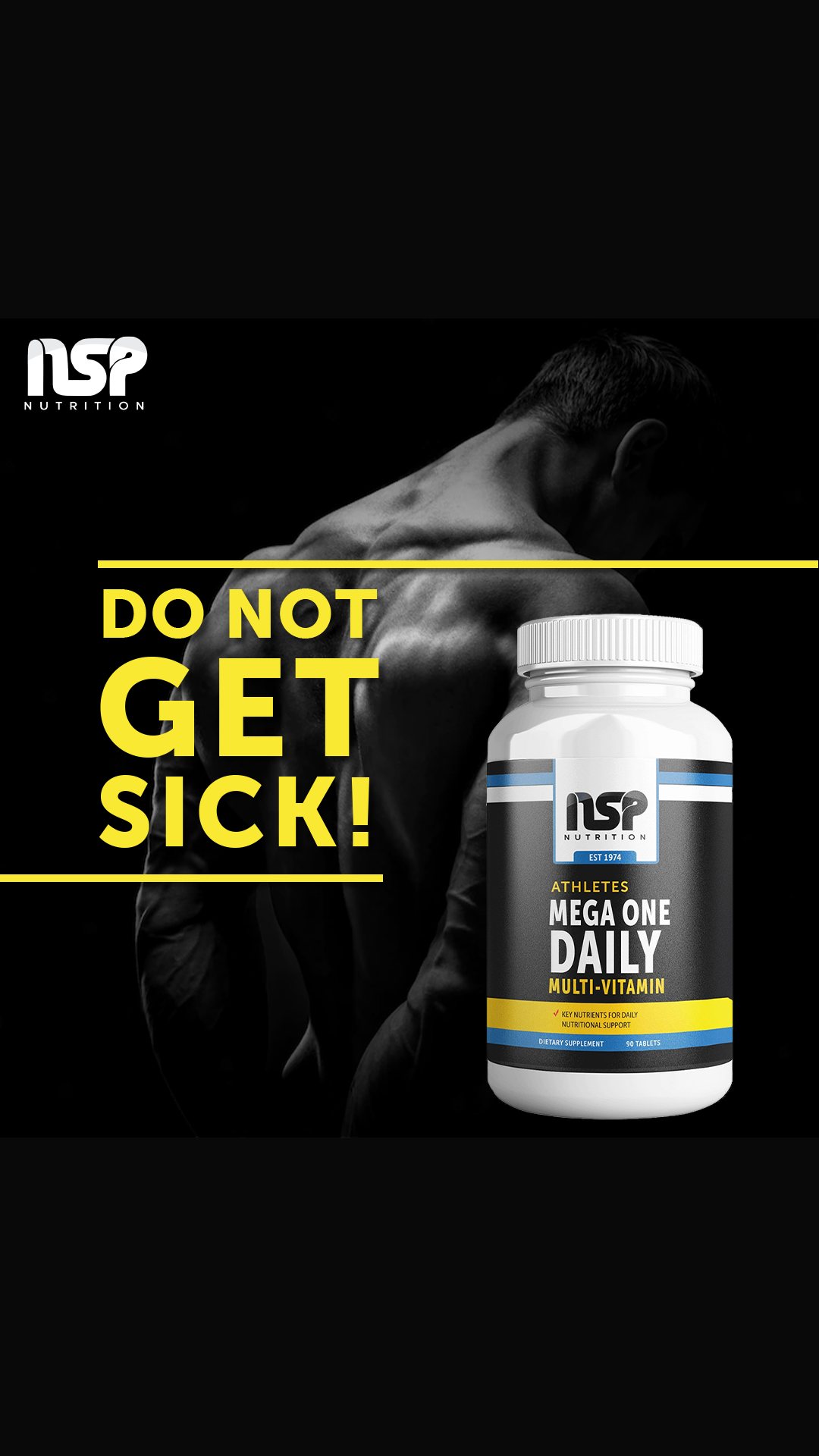 NSP Nutrition Athlete Mega One Daily