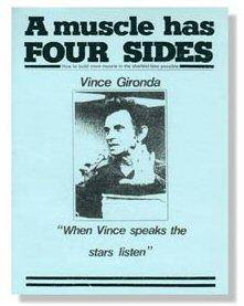 A Muscle Has Four Sides by Vince Gironda Book | NSP Nutrition