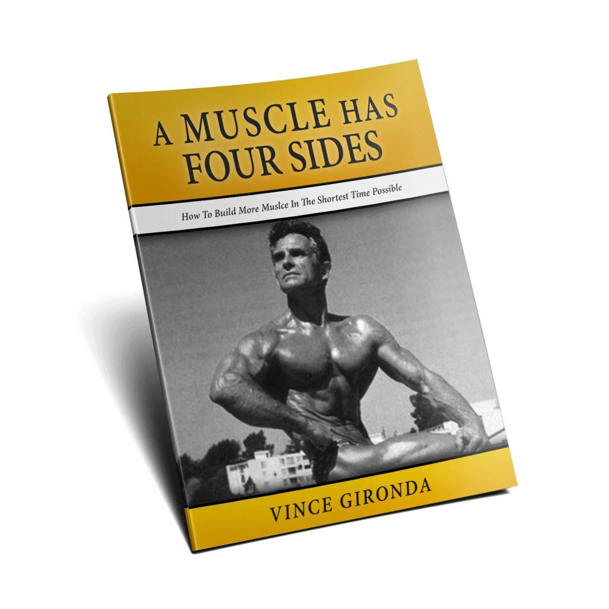 A Muscle Has Four Sides by Vince Gironda Book | NSP Nutrition