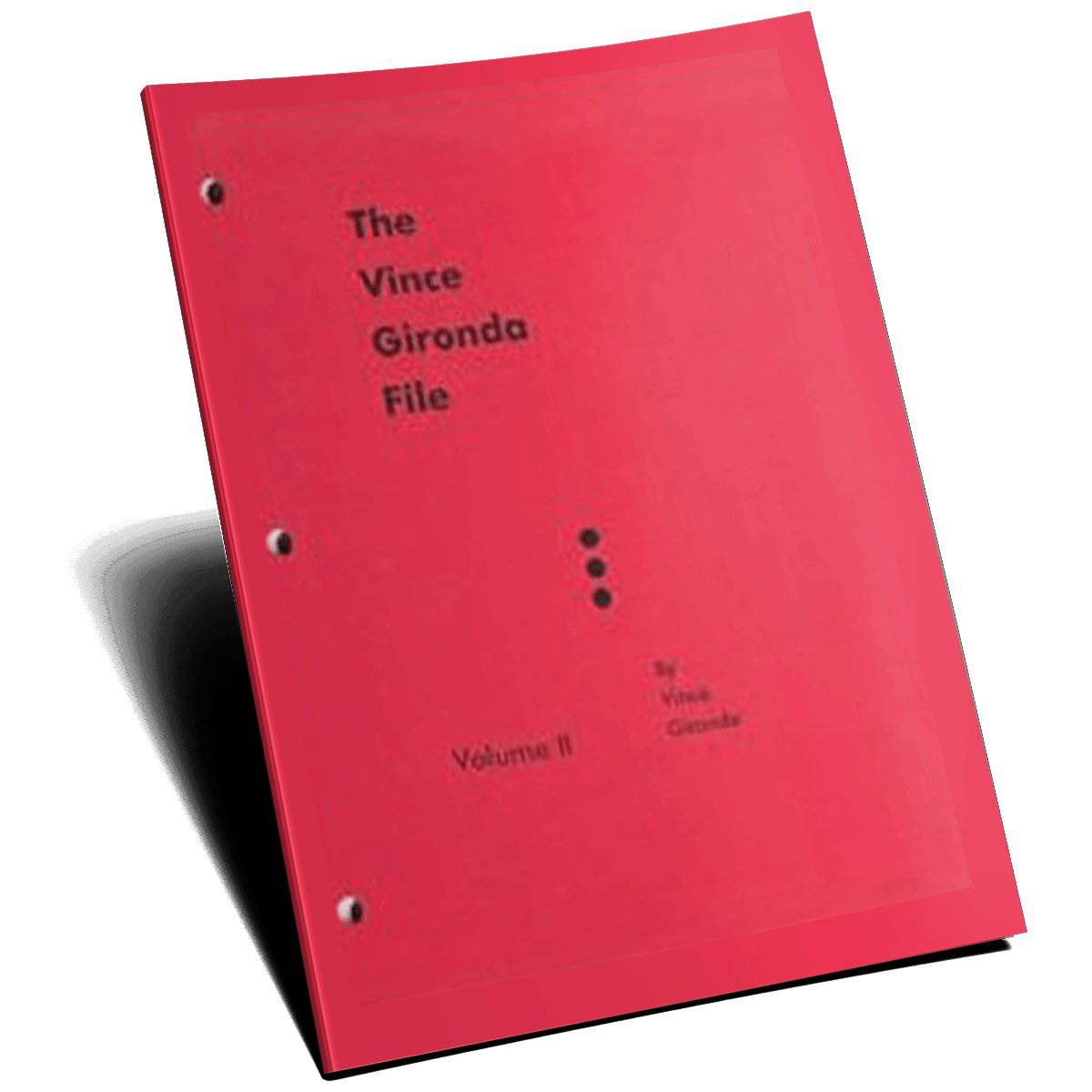 The Vince Gironda File Volume II Book | NSP Nutrition