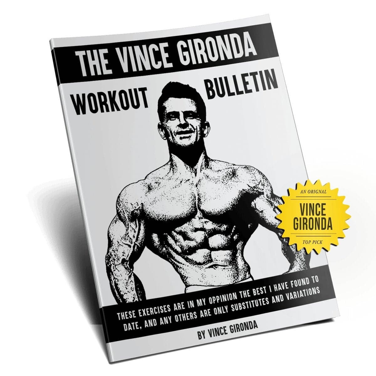 The Vince Gironda Workout Bulletin - 1st Edition Book | NSP Nutrition