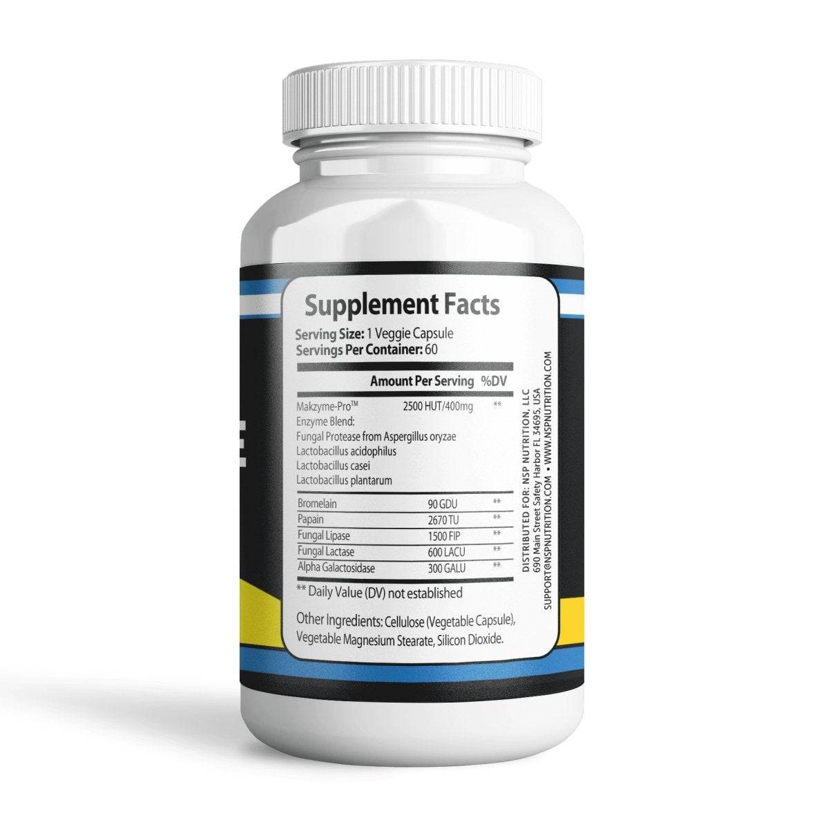 Ultra Blend Digestive Enzymes Supplement | NSP Nutrition