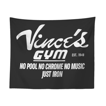 Vince's Gym Tapestry Tapestries | NSP Nutrition