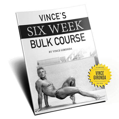 Vince's Six Week Bulk Course Book | NSP Nutrition